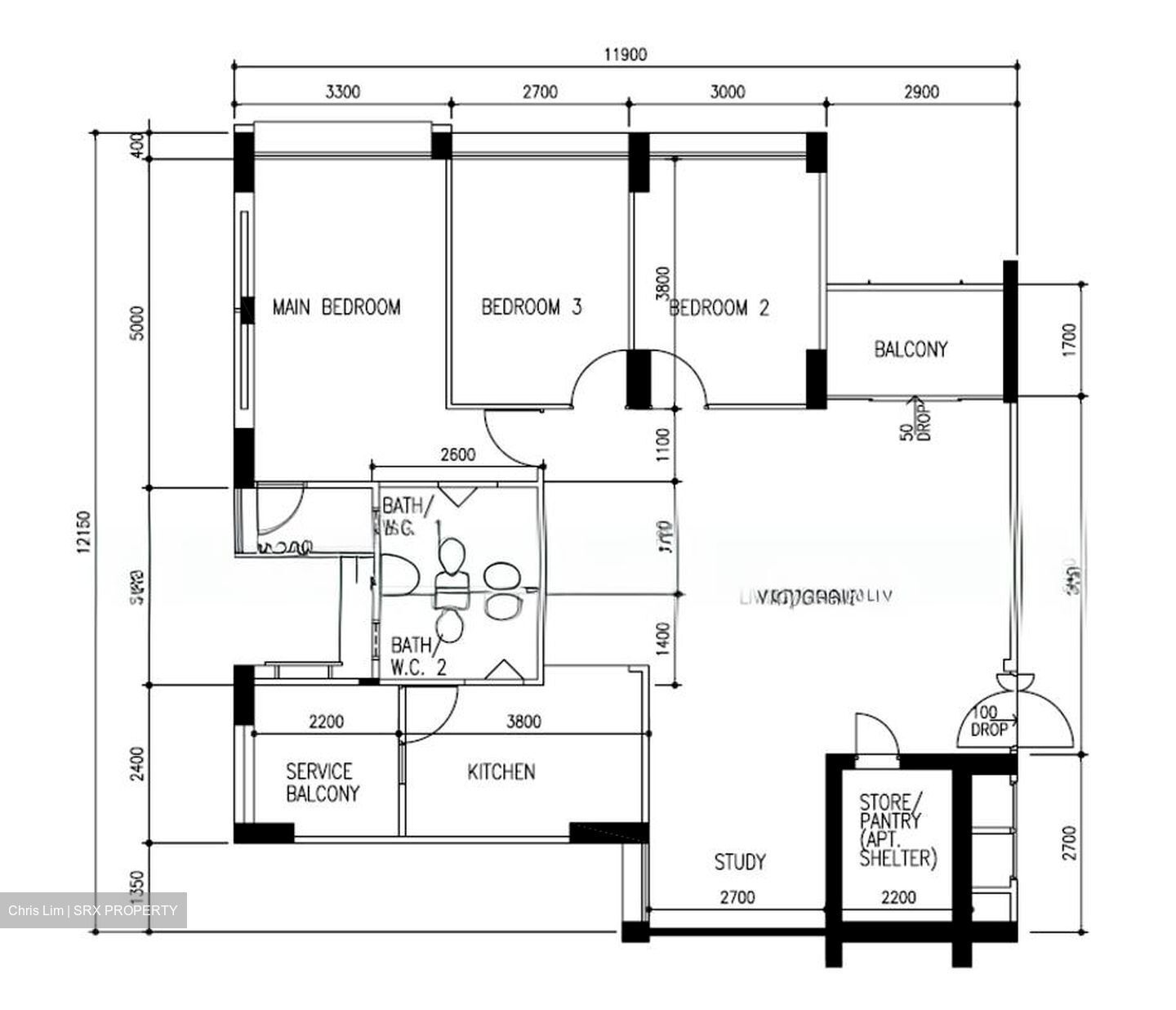 Blk 257 Serangoon Central Drive (Serangoon), HDB 5 Rooms #546297571